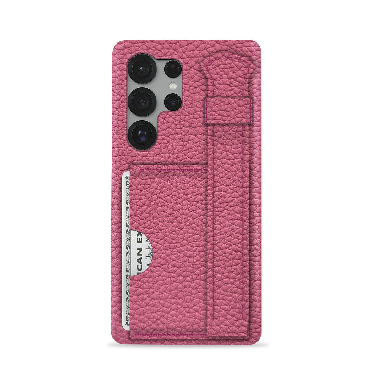 Galaxy S25 Ultra Leather Case — Ashe Handle Cardholder