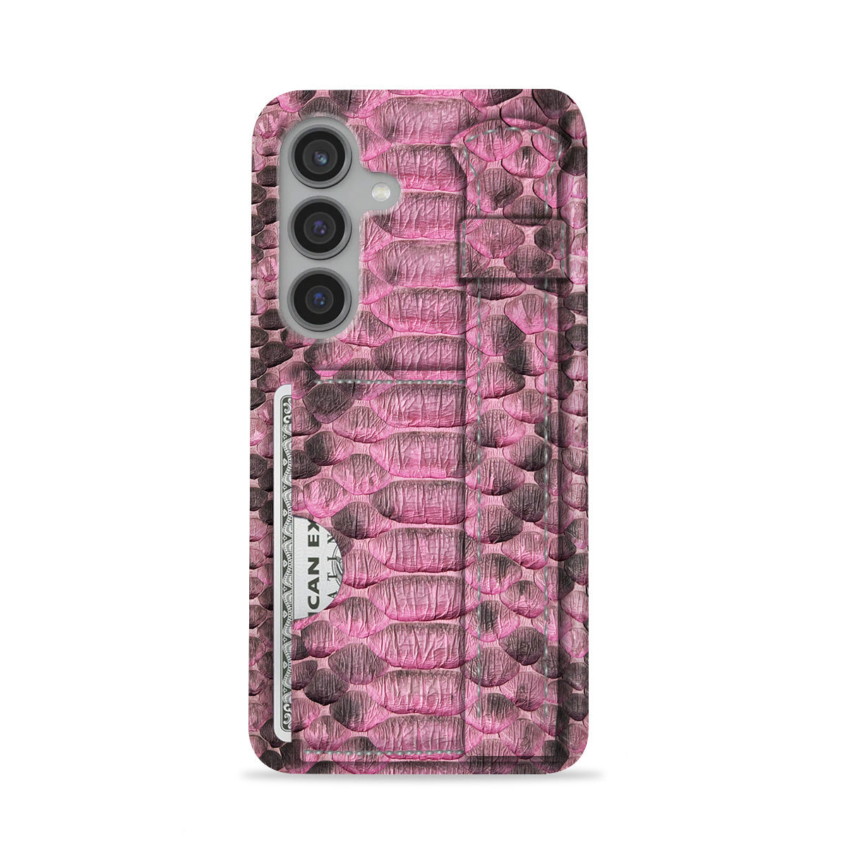 Galaxy S25 FE Leather Case — Piton Handle Cardholder