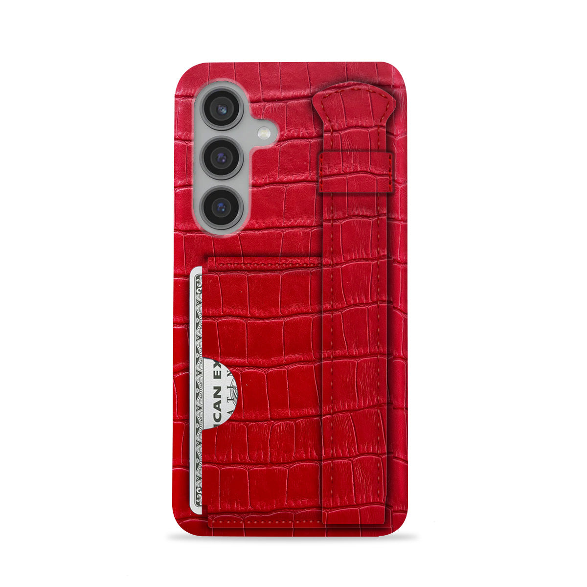 Galaxy S24 FE Leather Case — Vega Handle Cardholder