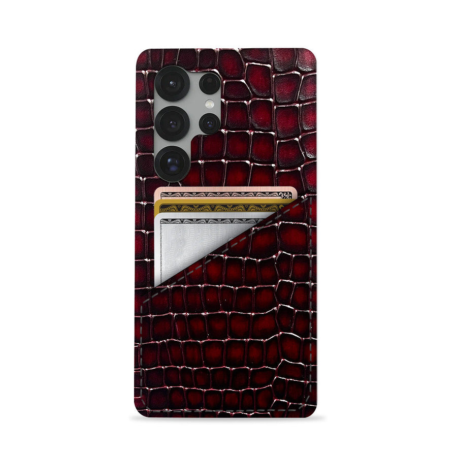 Galaxy S26 Ultra Leather Case — Lusso Cardholder