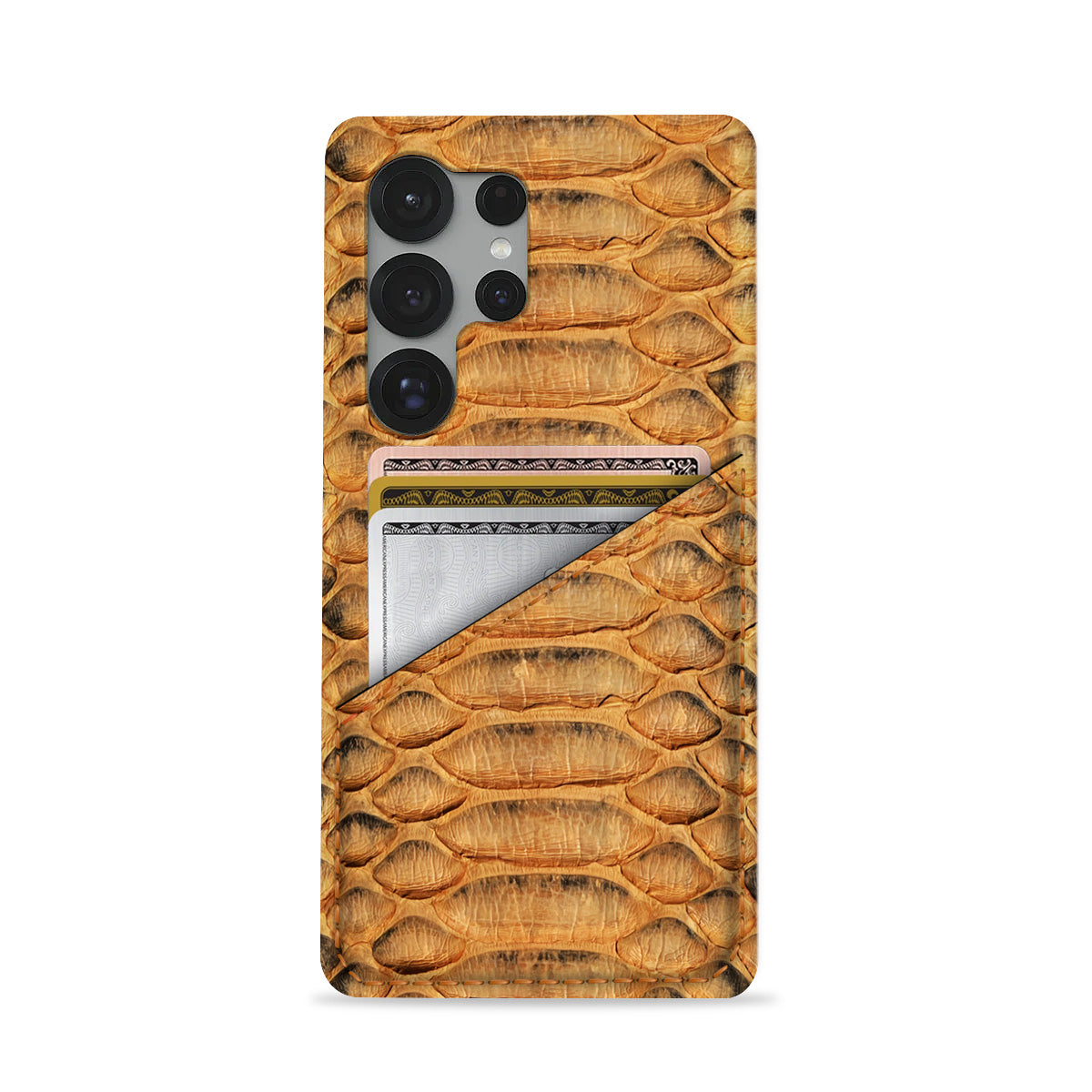 Galaxy S25 Ultra Leather Case — Piton Cardholder