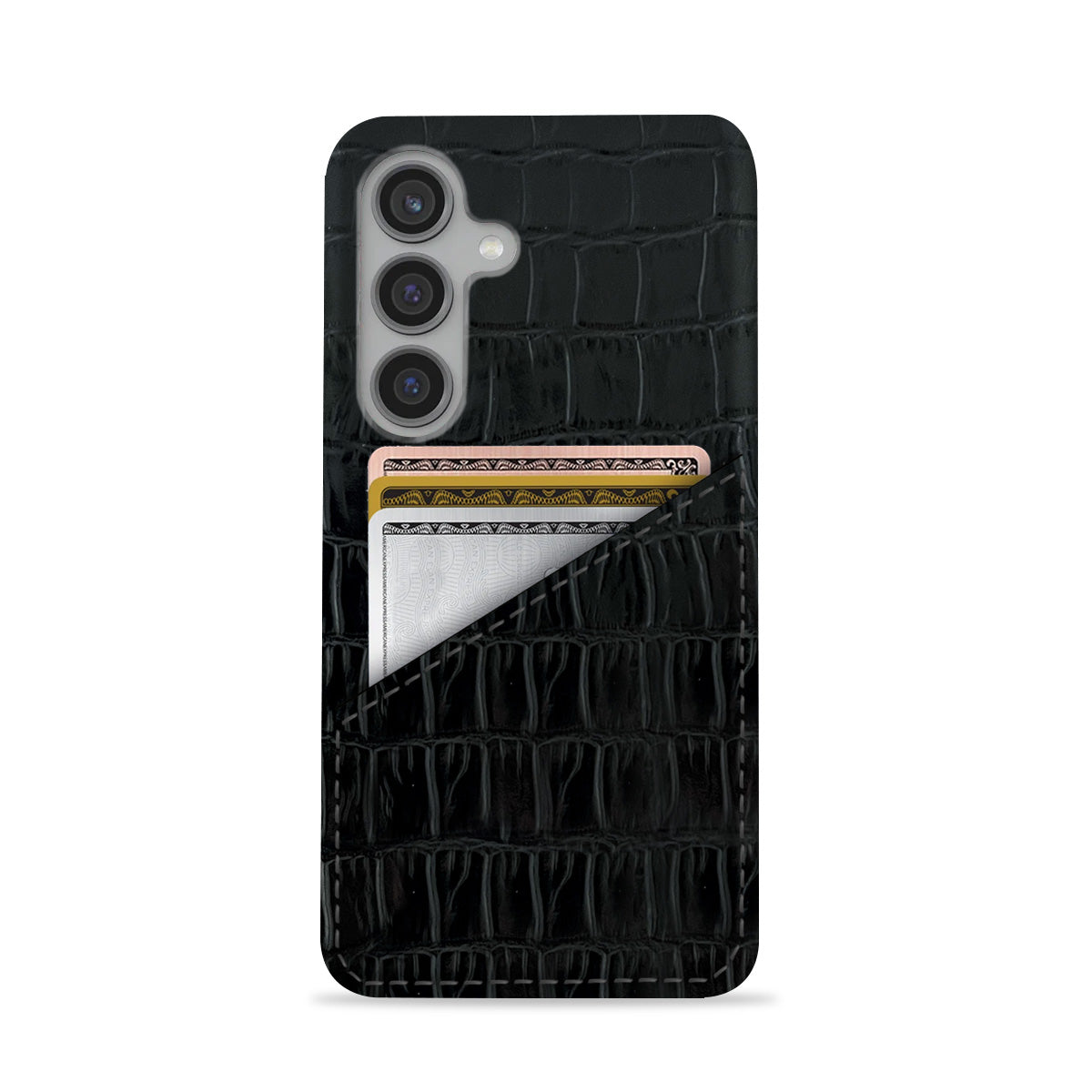 Galaxy S24 Plus Leather Case — Vega Cardholder
