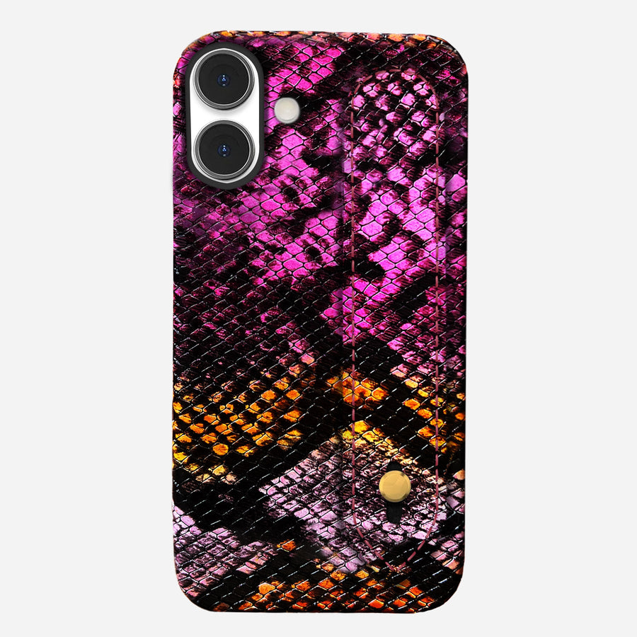 iPhone 16 Plus Leather Case — Elise Handle
