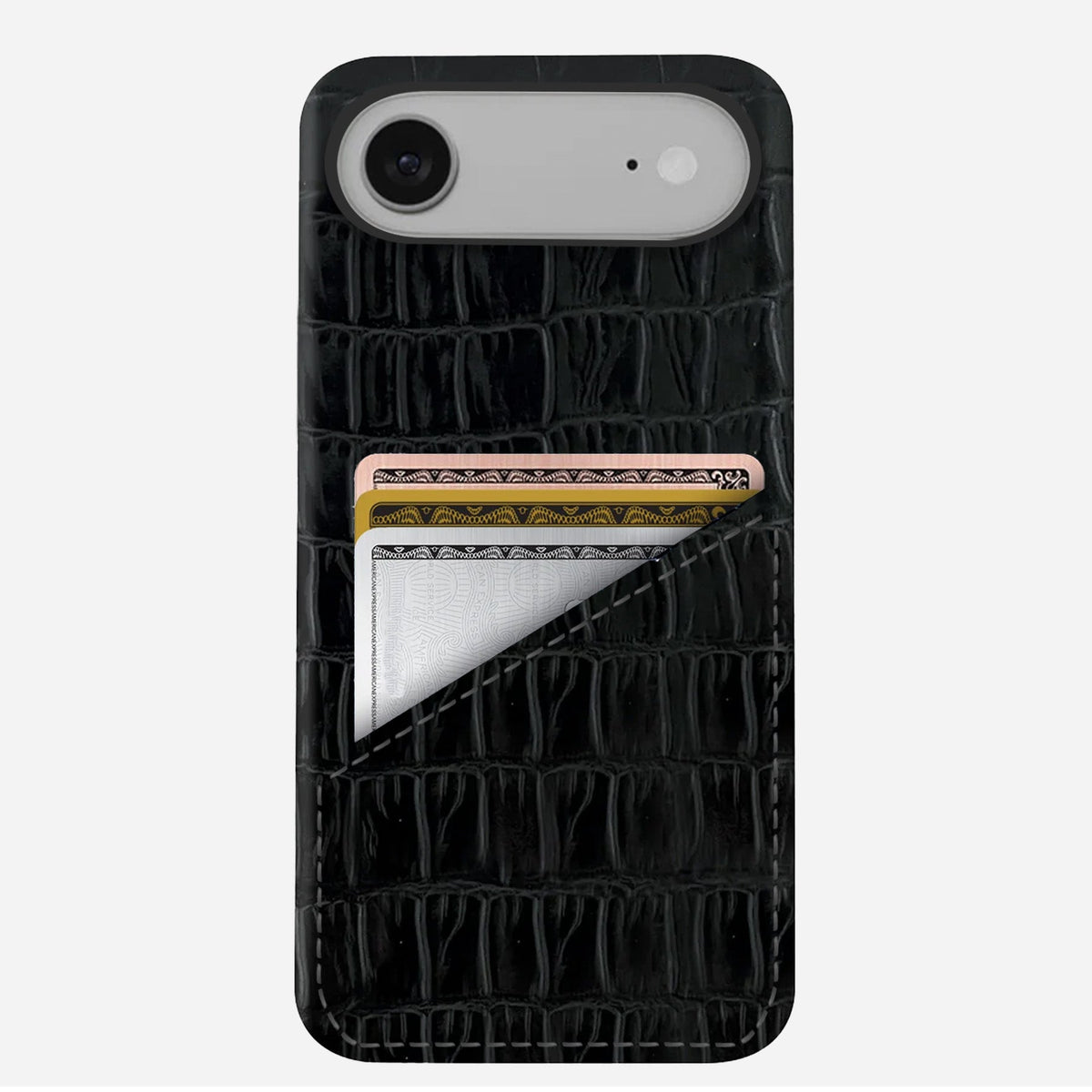 iPhone 17 Air Leather Case — Vega Cardholder