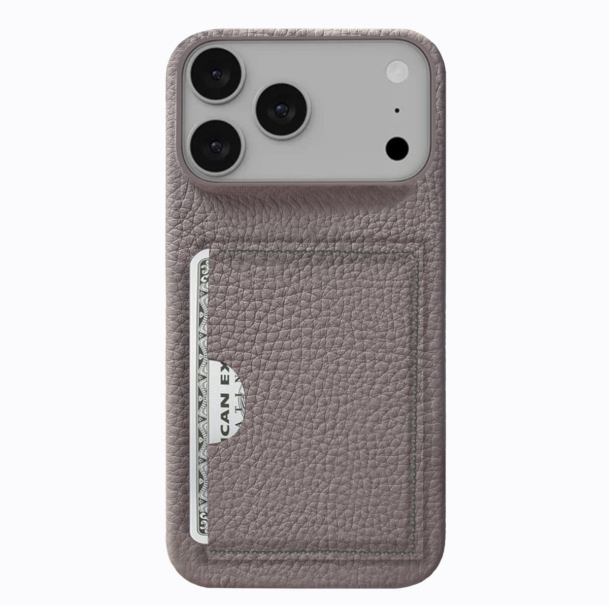 iPhone 17 Pro Leather Case — Ashe Cardholder