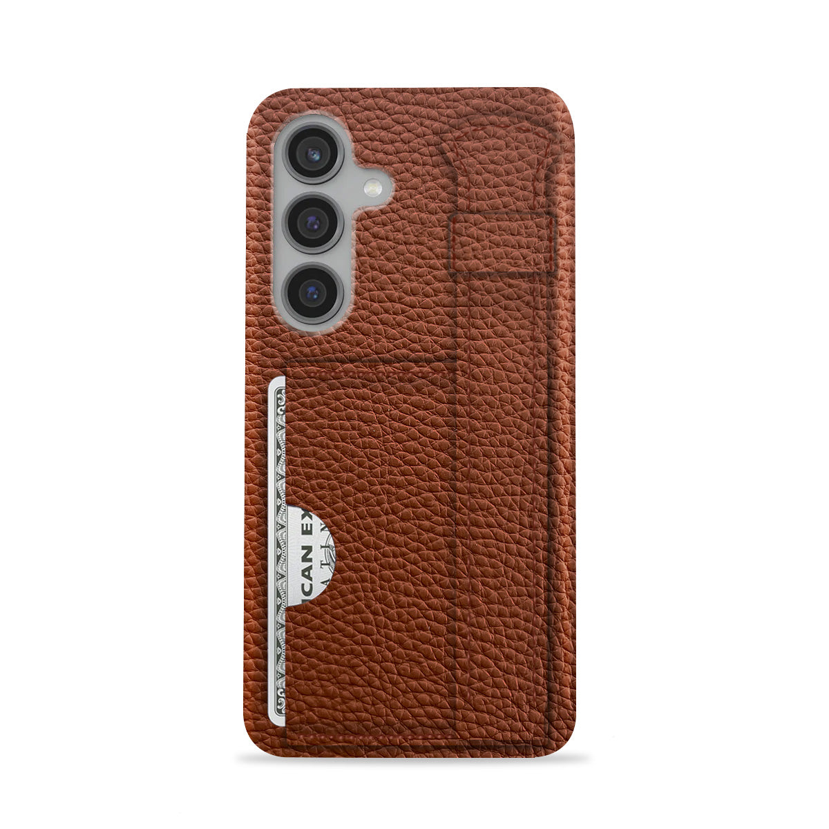 Galaxy S24 Leather Case — Ashe Handle Cardholder