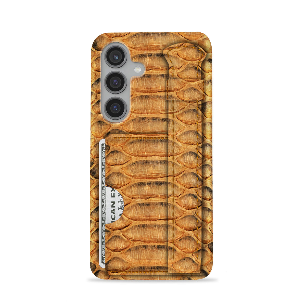 Galaxy S24 Leather Case — Piton Handle Cardholder