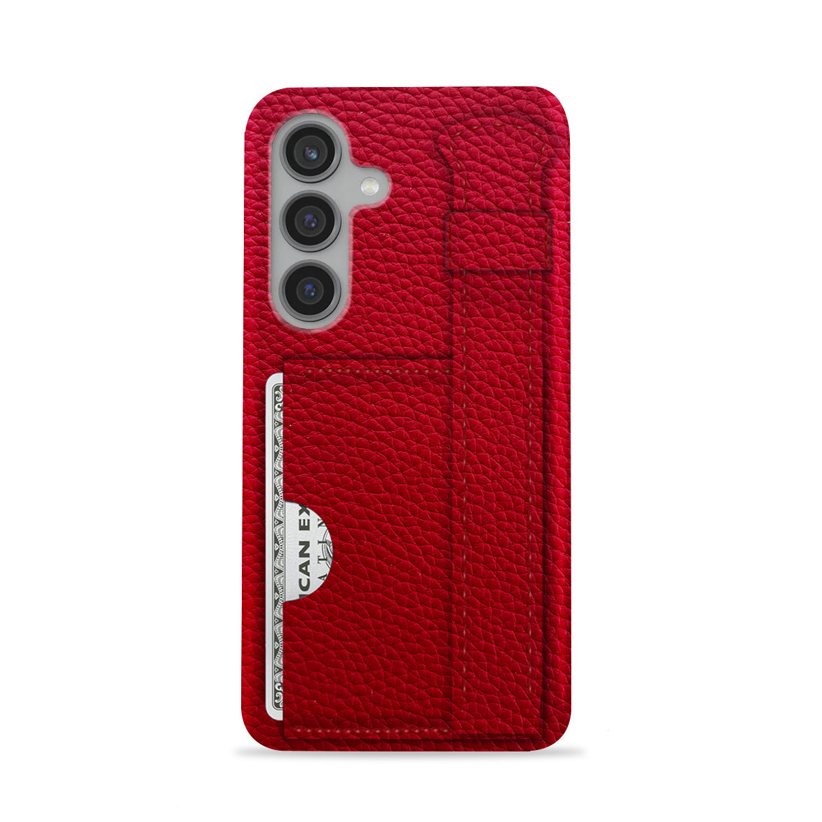 Galaxy S24 Plus Leather Case — Ashe Handle Cardholder