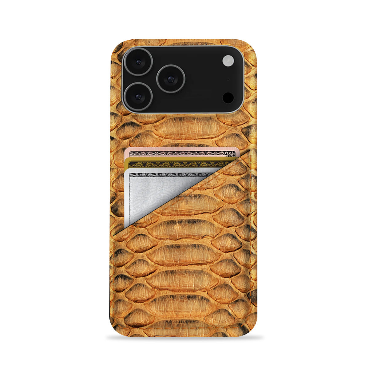 iPhone 17 Pro Max Leather Case — Piton Cardholder