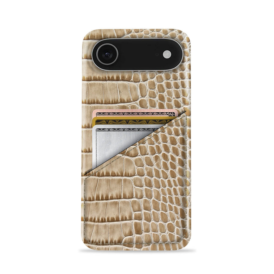 iPhone 17 Air Leather Case — Neo Cardholder