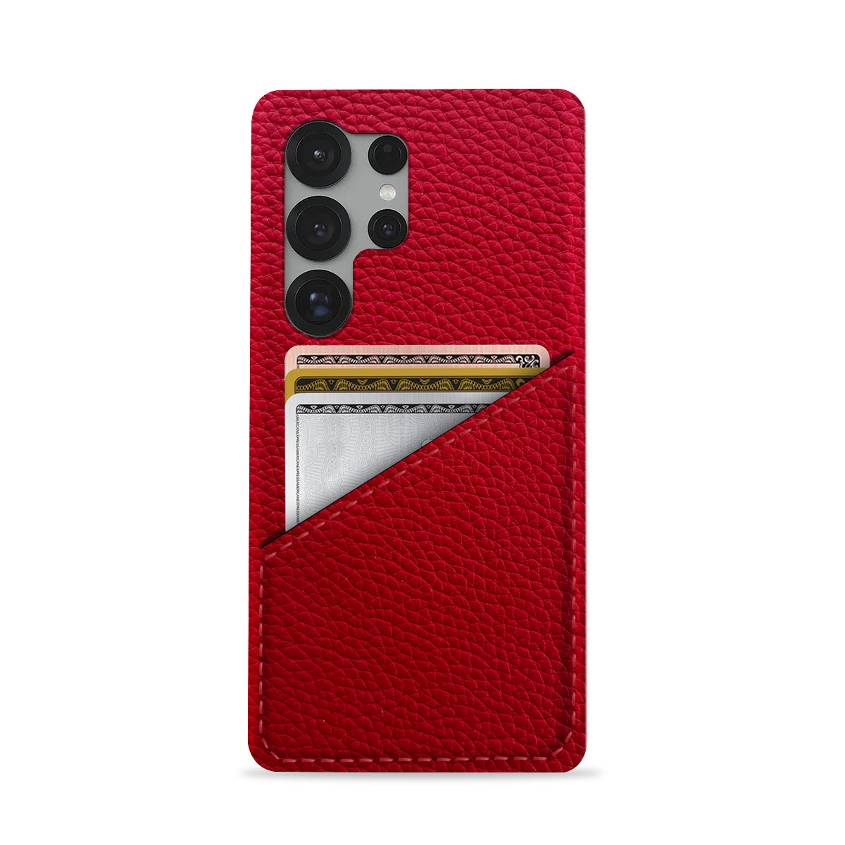 Galaxy S25 Ultra Leather Case — Ashe Cardholder