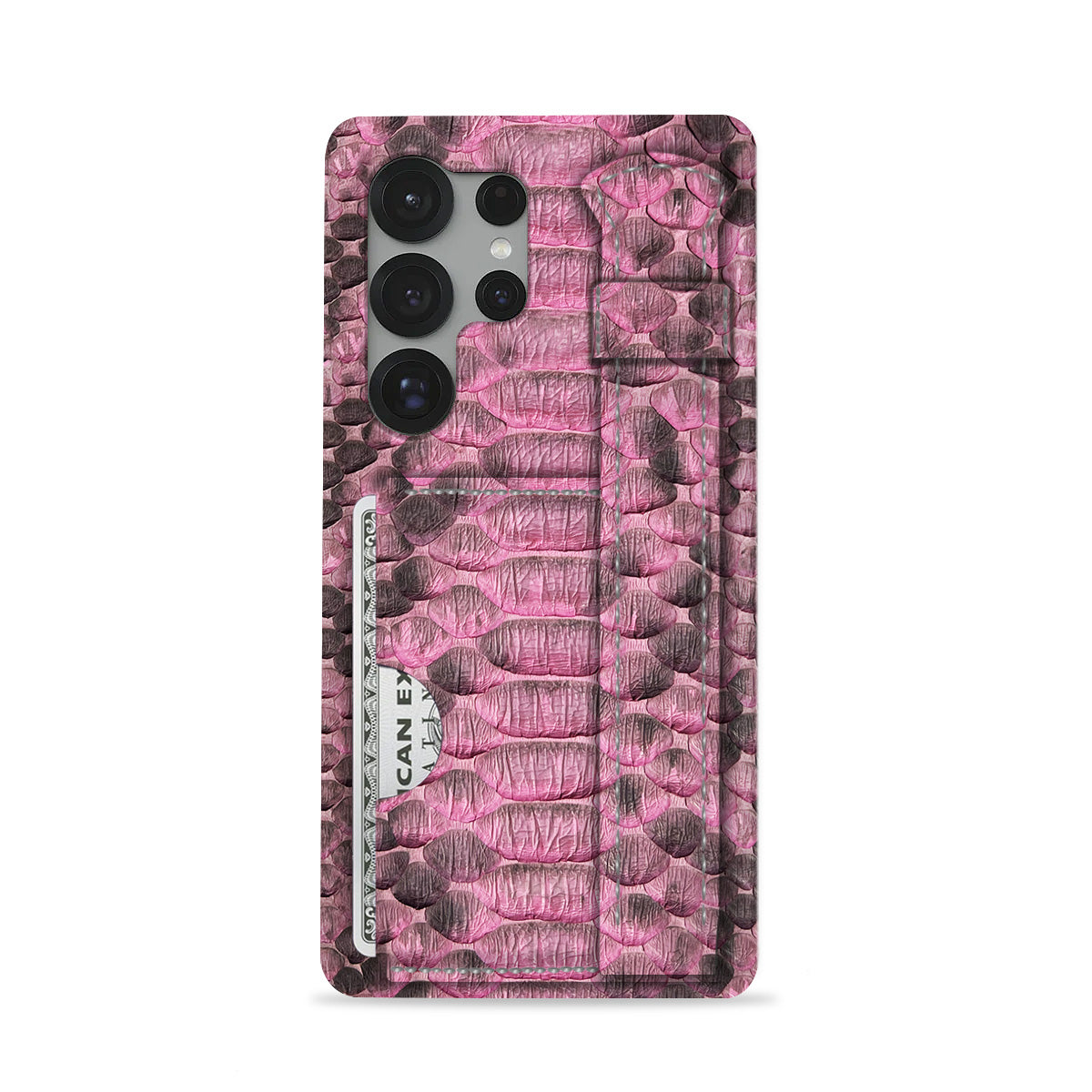 Galaxy S25 Ultra Leather Case — Piton Handle Cardholder