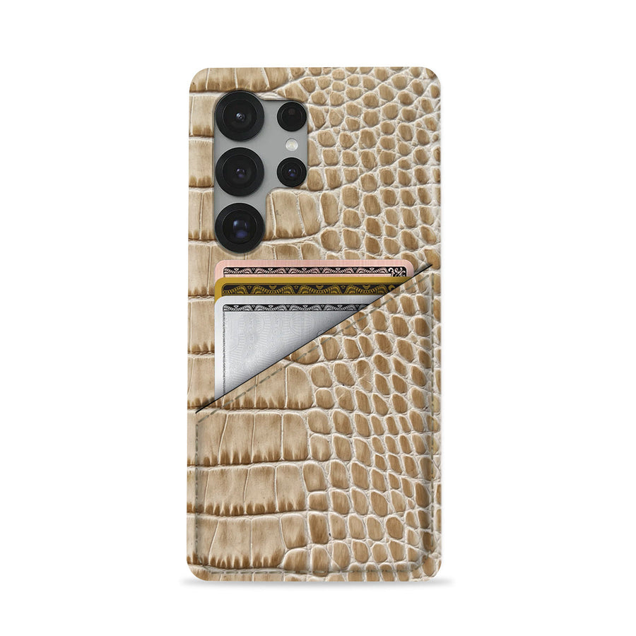 Galaxy S24 Ultra Leather Case — Neo Cardholder