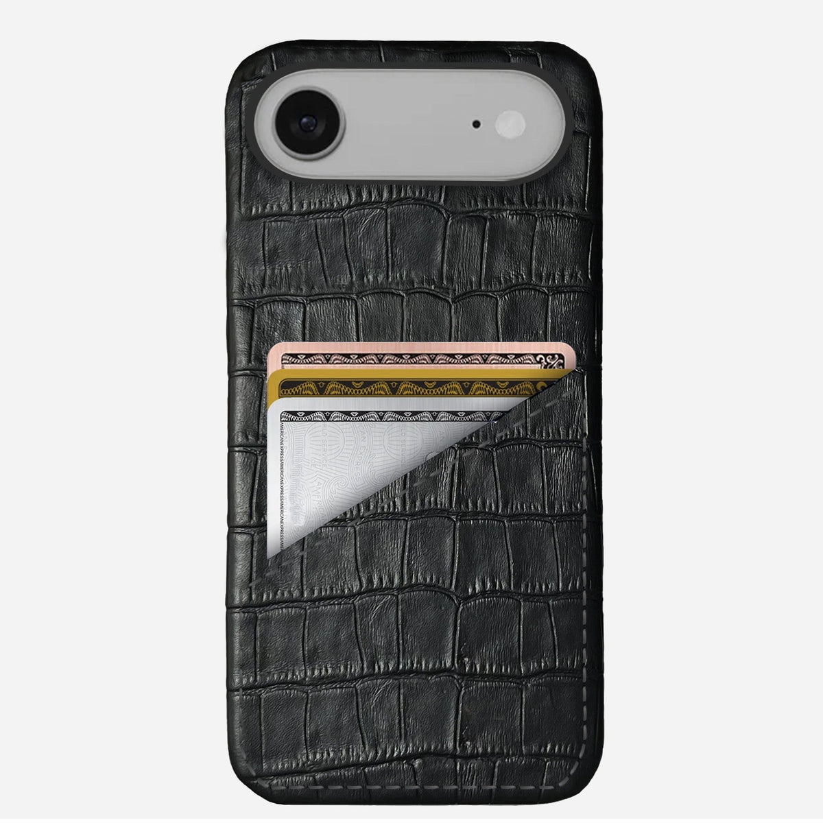 iPhone 17 Air Leather Case — Vega Cardholder