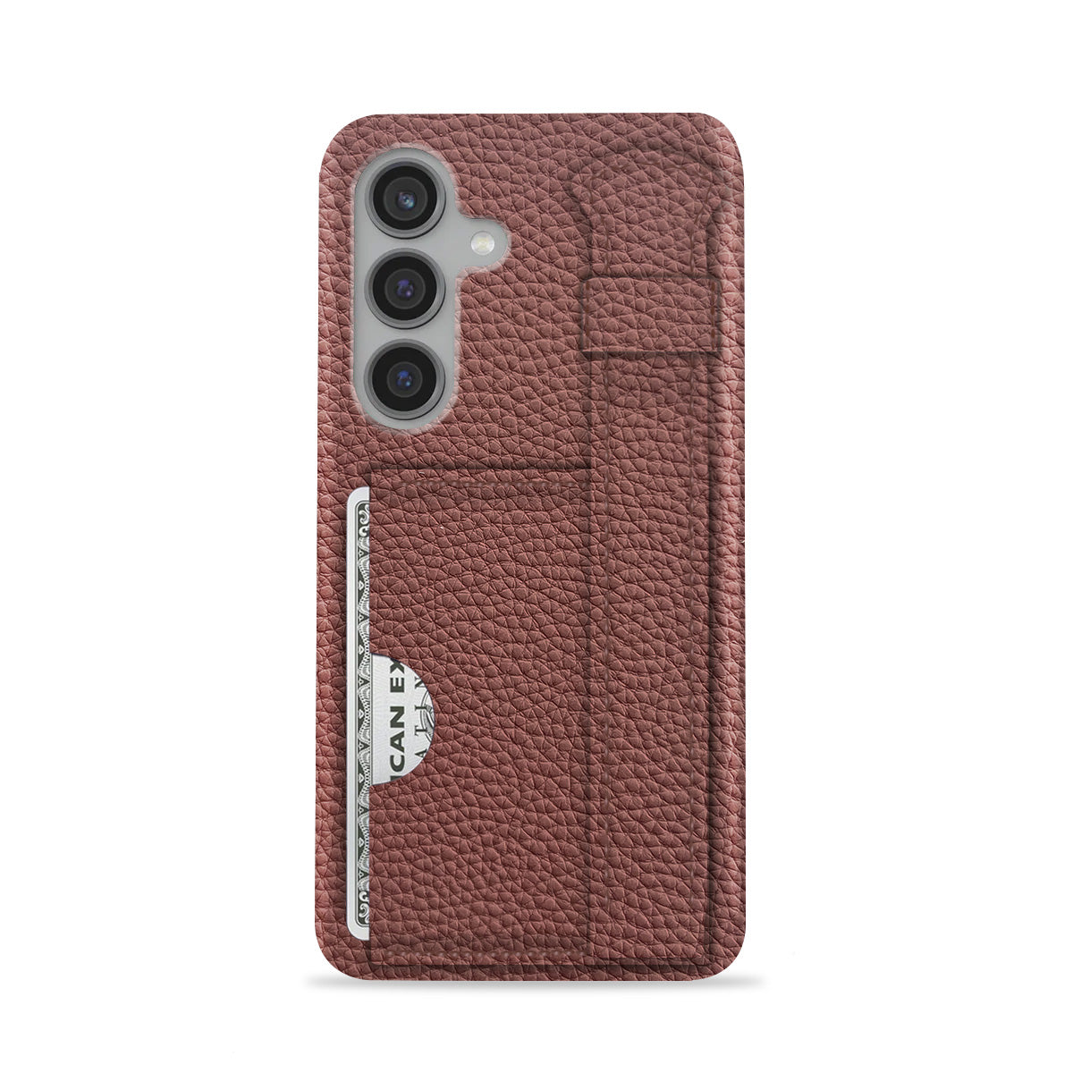 Galaxy S24 Leather Case — Ashe Handle Cardholder