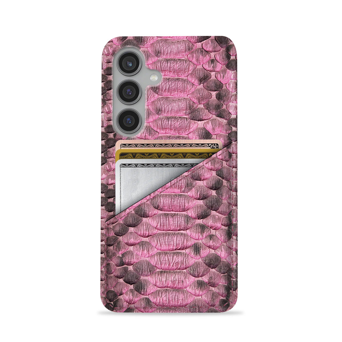 Galaxy S24 FE Leather Case — Piton Cardholder