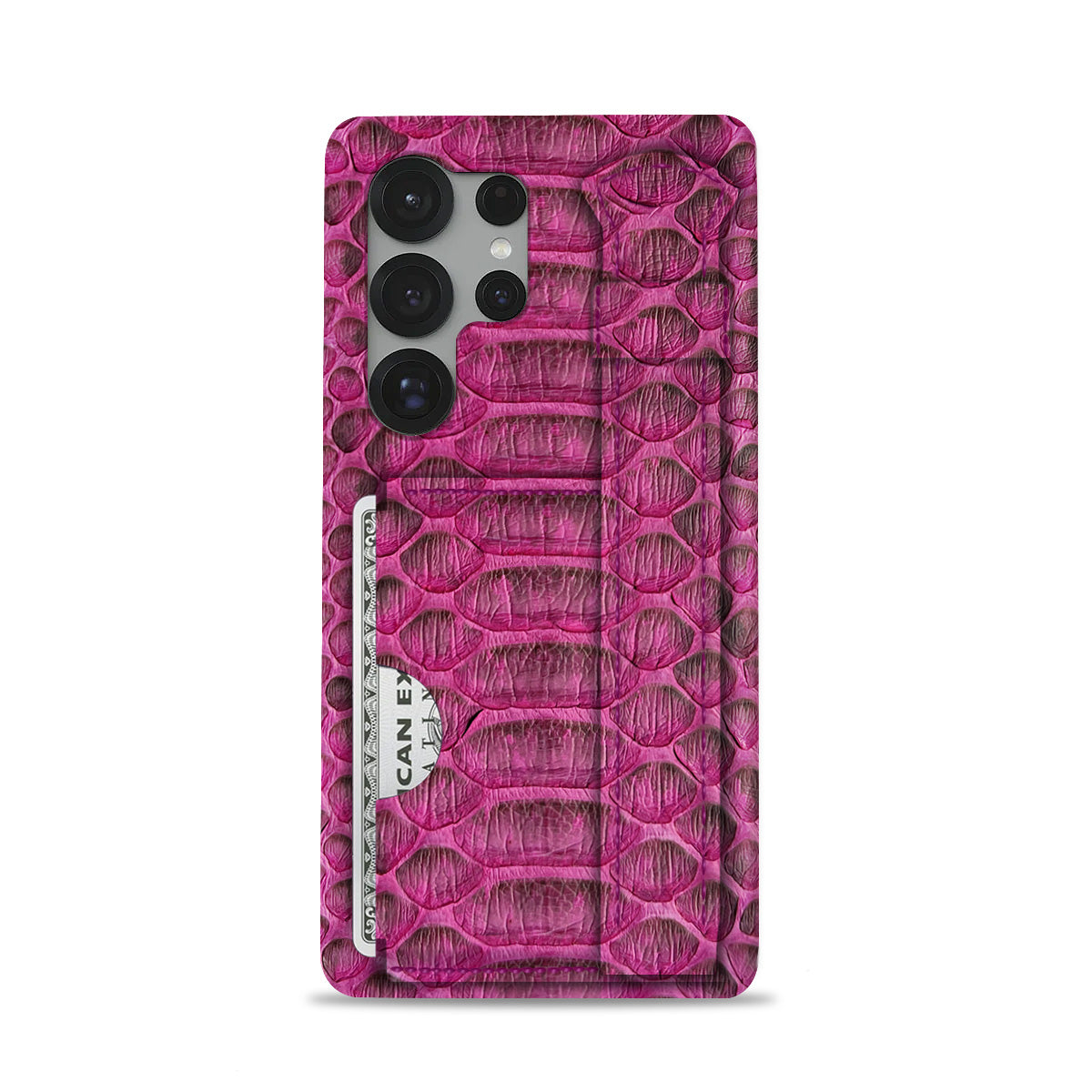 Galaxy S24 Ultra Leather Case — Piton Handle Cardholder