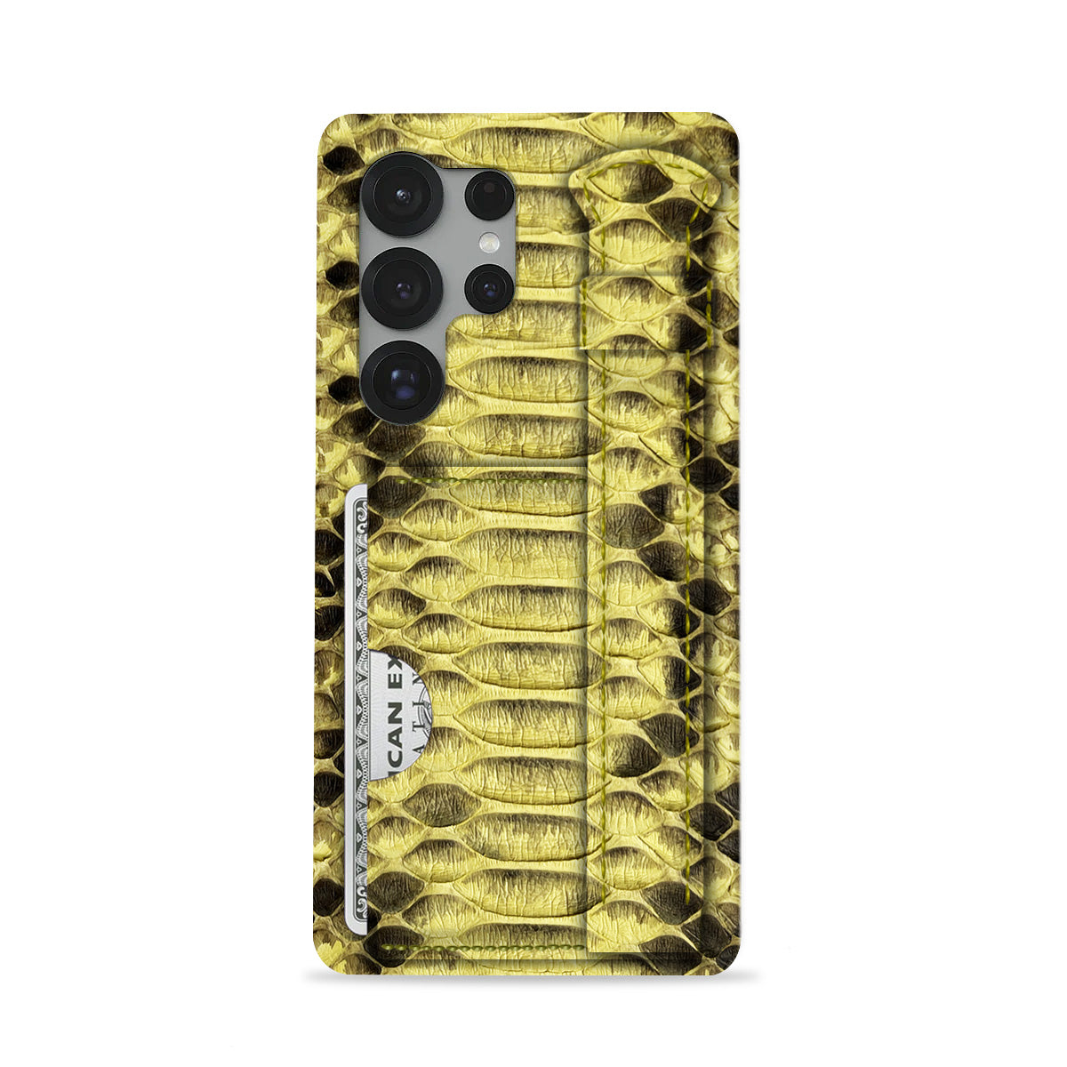 Galaxy S24 Ultra Leather Case — Piton Handle Cardholder