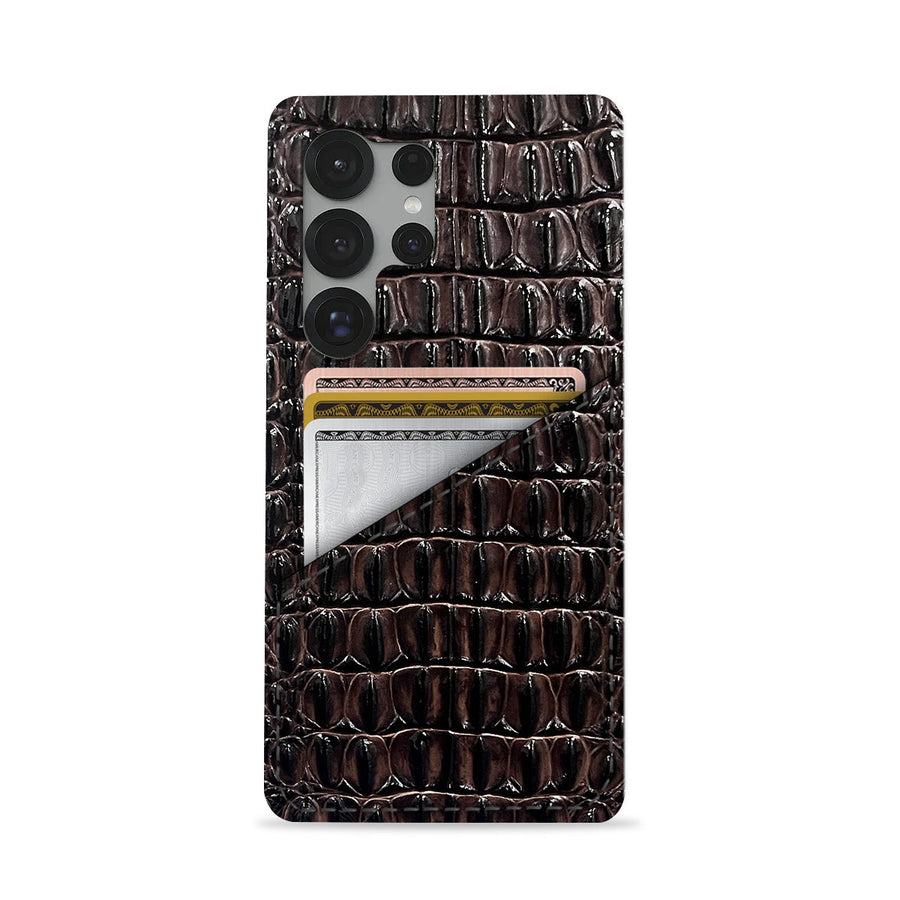 Galaxy S25 Ultra Leather Case — Titan Cardholder
