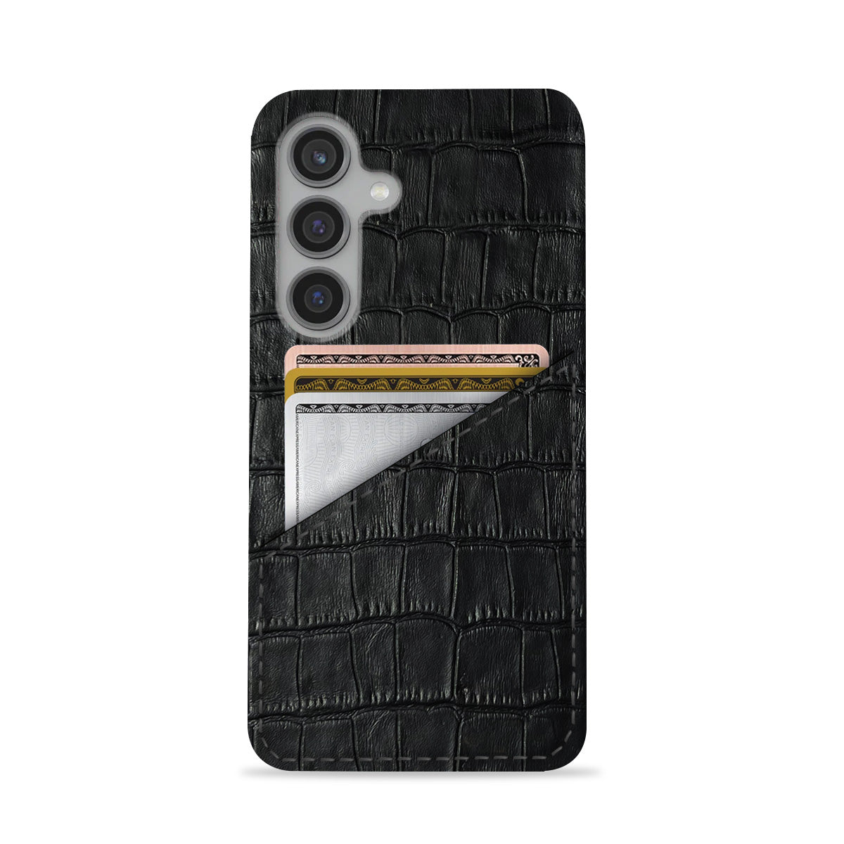 Galaxy S24 Plus Leather Case — Vega Cardholder