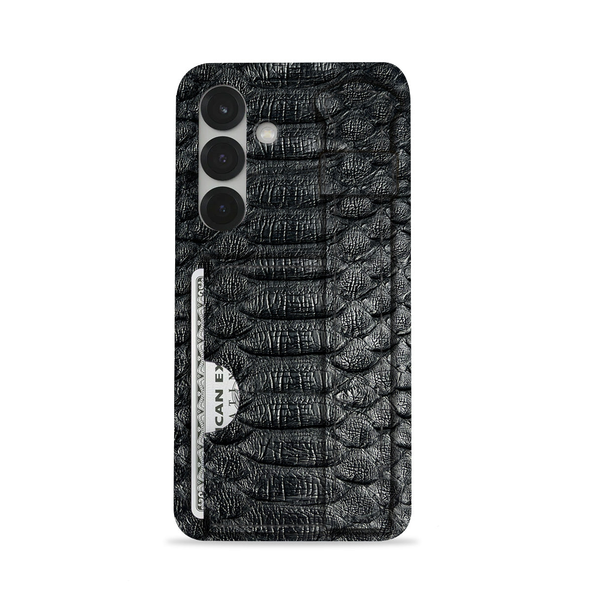 Galaxy S26 Leather Case — Piton Handle Cardholder