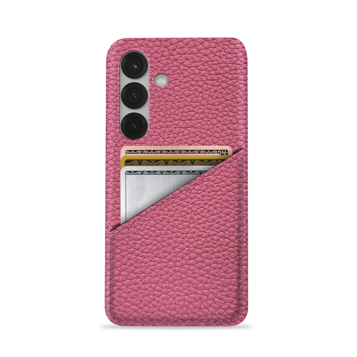 Galaxy S25 Plus Leather Case — Ashe Cardholder