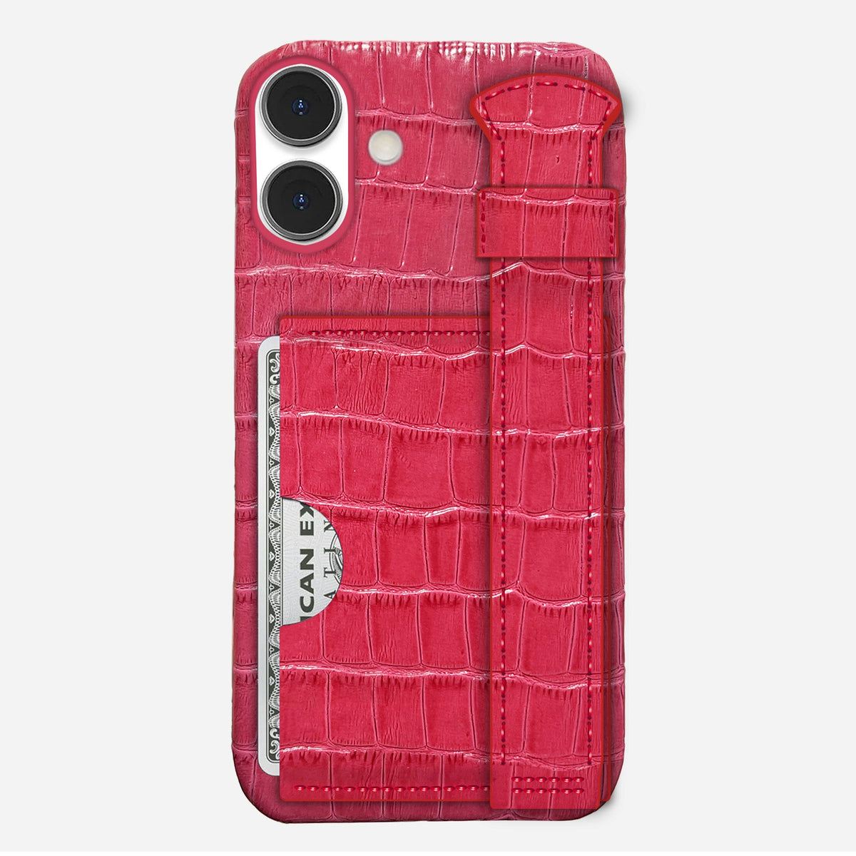 iPhone 16 Leather Case — Vega Handle Cardholder