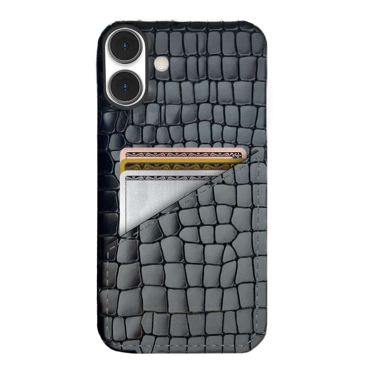 iPhone 16 Leather Case — Lusso Cardholder