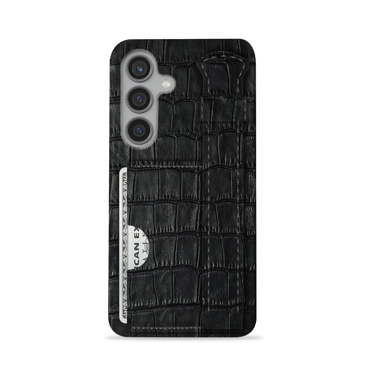 Galaxy S24 Leather Case — Vega Handle Cardholder