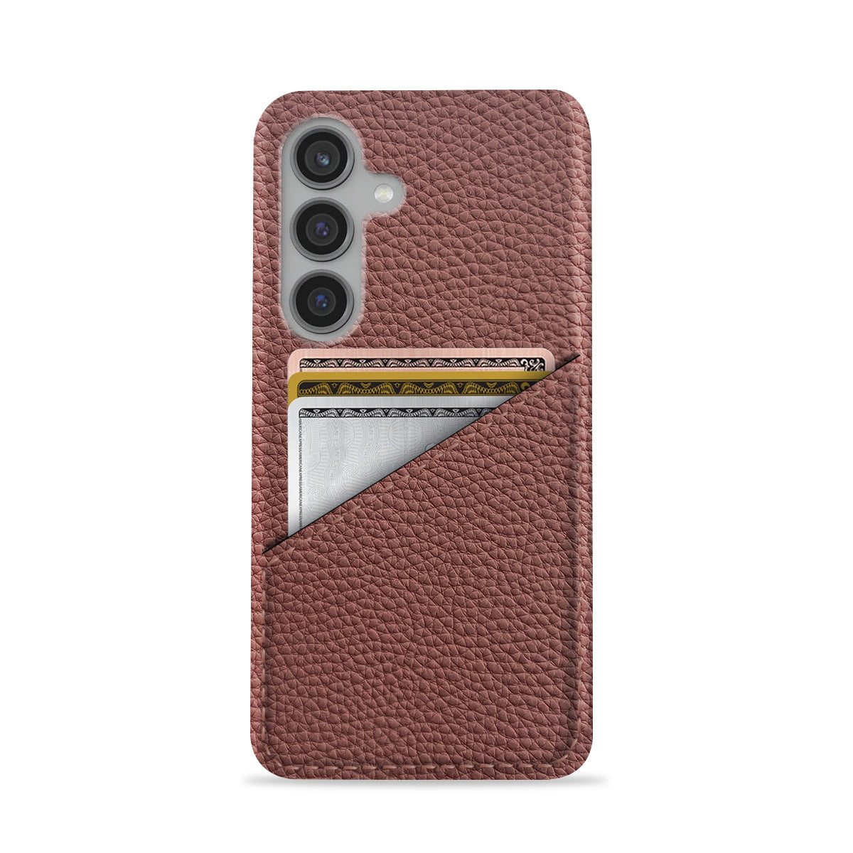 Galaxy S24 FE Leather Case — Ashe Cardholder