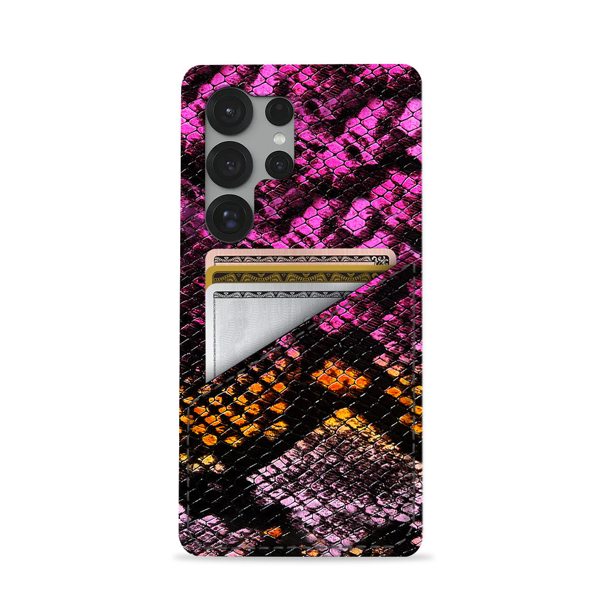 Galaxy S25 Ultra Leather Case — Elise Cardholder