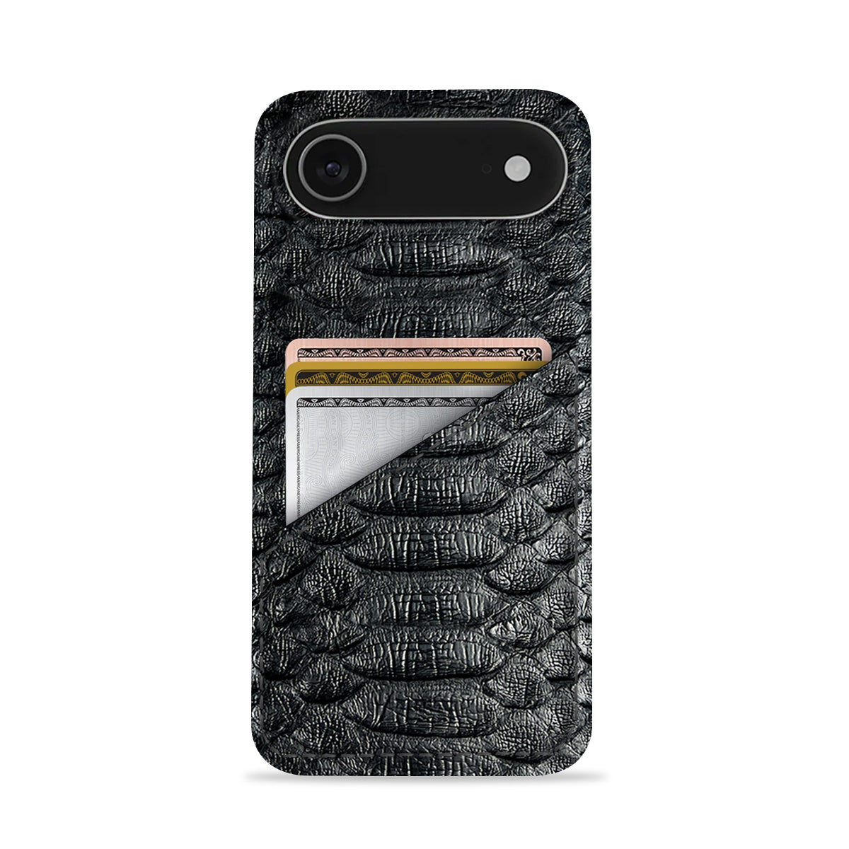 iPhone 17 Air Leather Case — Piton Cardholder