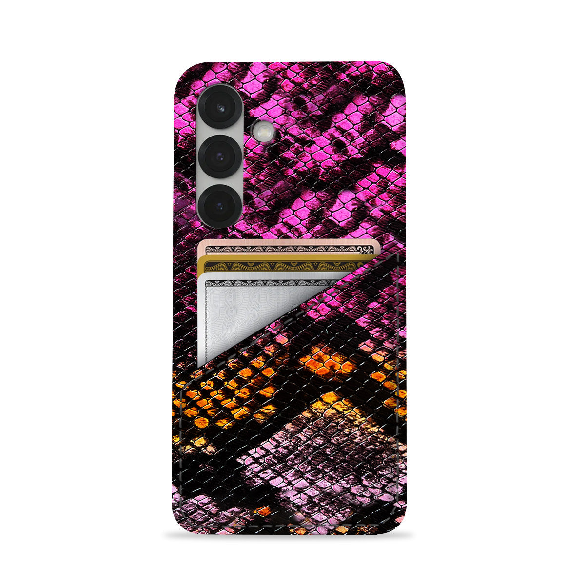 Galaxy S26 Leather Case — Elise Cardholder