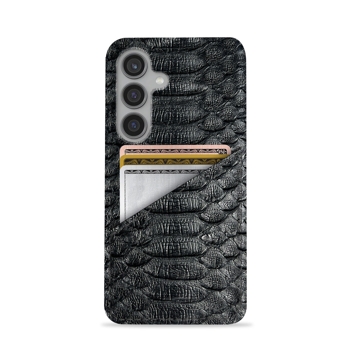 Galaxy S24 Leather Case — Piton Cardholder