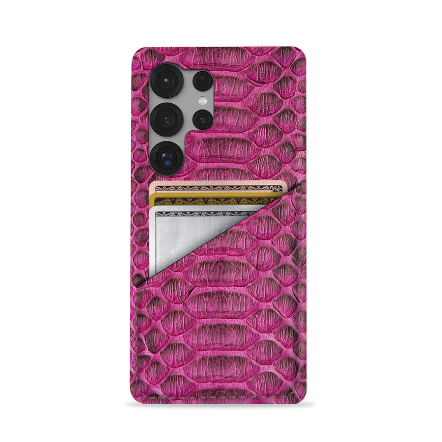 Galaxy S24 Ultra Leather Case — Piton Cardholder