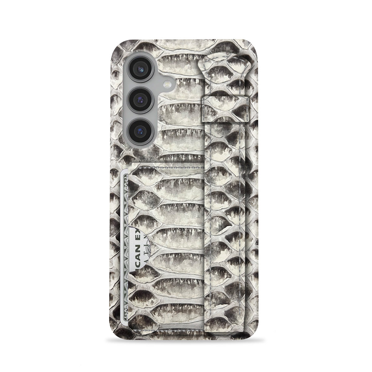 Galaxy S24 Plus Leather Case — Piton Handle Cardholder