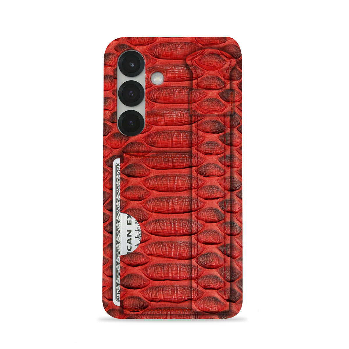 Galaxy S26 Leather Case — Piton Handle Cardholder