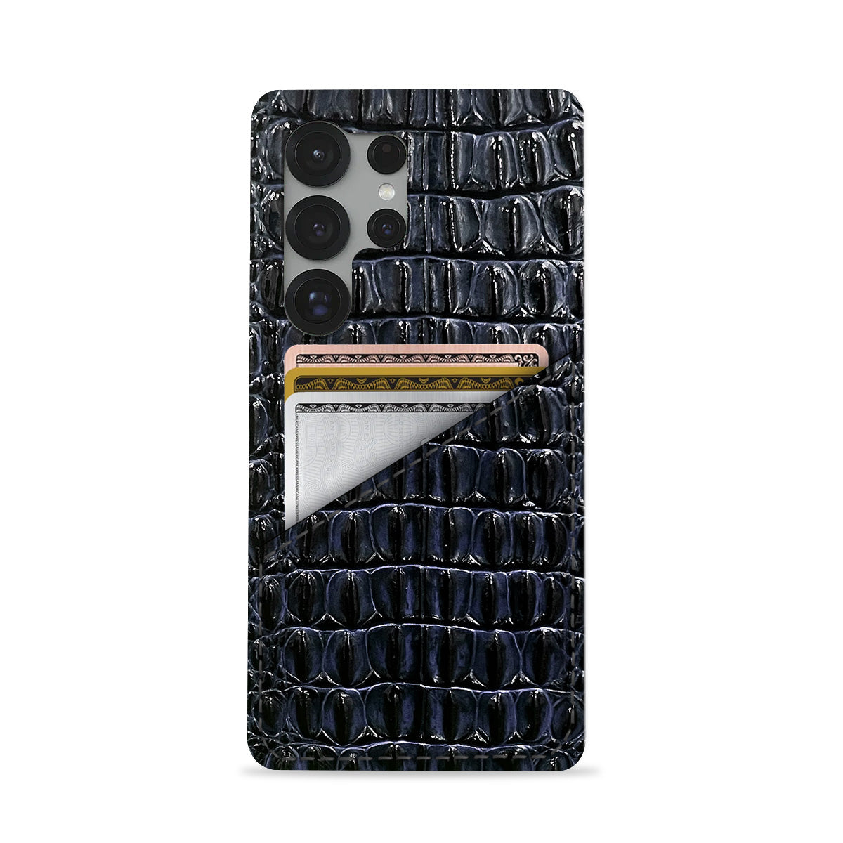 Galaxy S26 Ultra Leather Case — Titan Cardholder