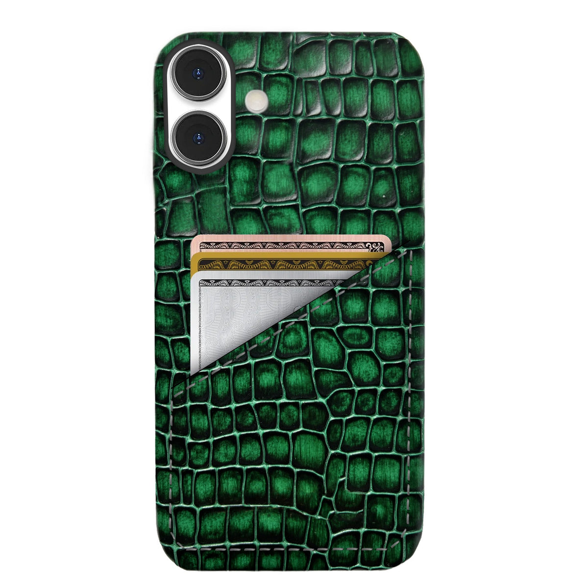 iPhone 16 Leather Case — Lusso Cardholder