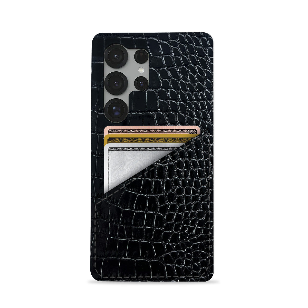 Galaxy S26 Ultra Leather Case — Neo Cardholder