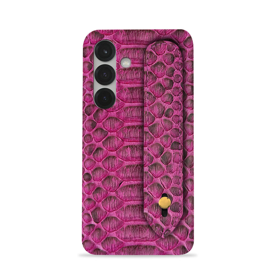 Galaxy S25 Plus Leather Case — Piton Handle