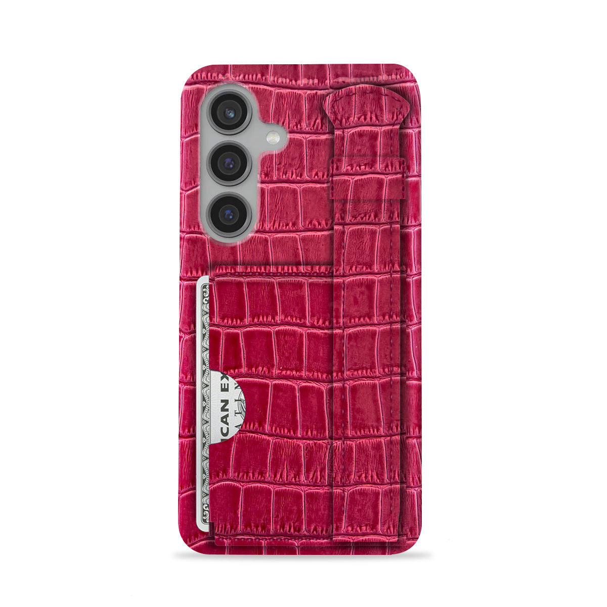Galaxy S24 Leather Case — Vega Handle Cardholder