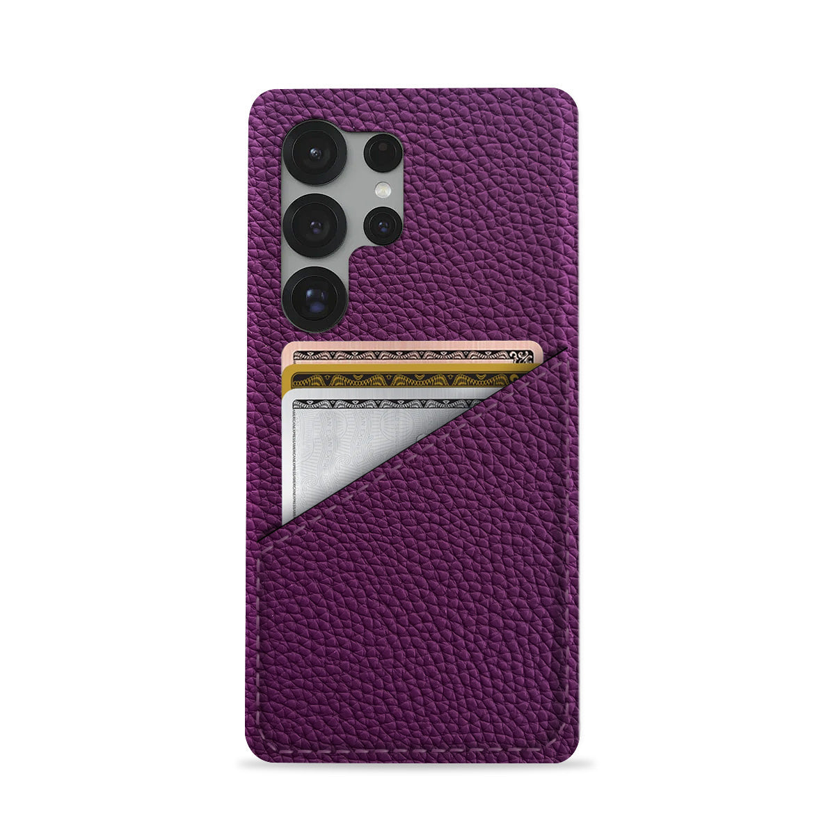 Galaxy S25 Ultra Leather Case — Ashe Cardholder