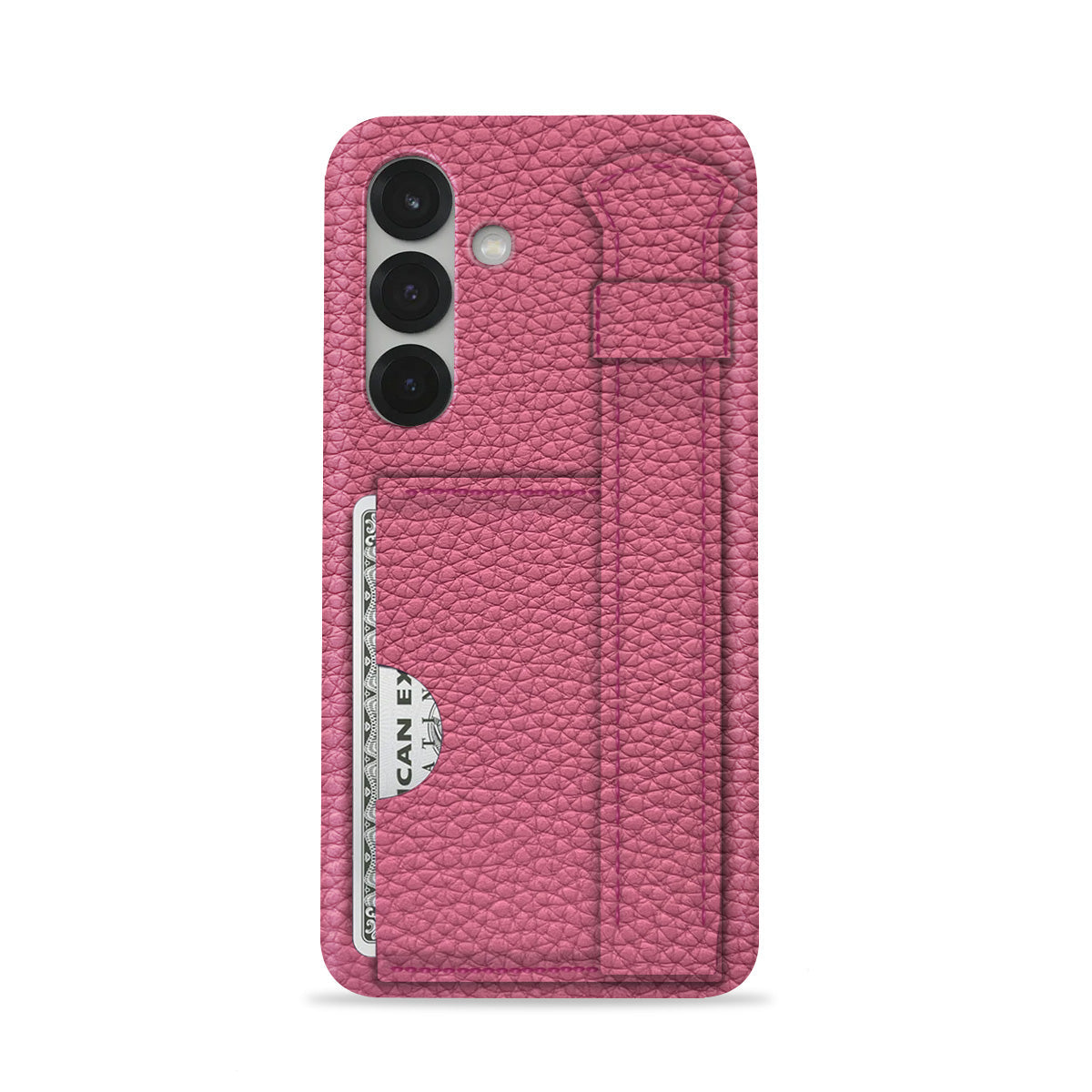 Galaxy S25 Plus Leather Case — Ashe Handle Cardholder