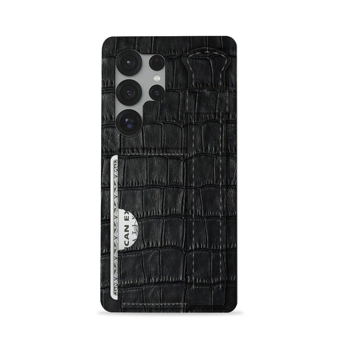 Galaxy S25 Ultra Leather Case — Vega Handle Cardholder