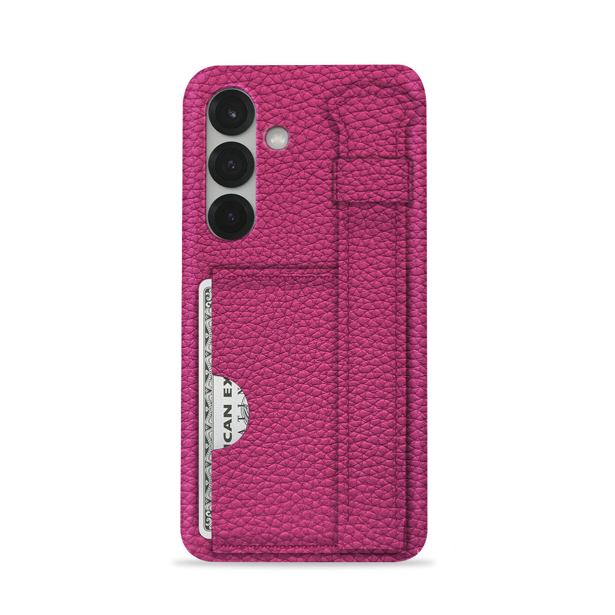 Galaxy S25 Plus Leather Case — Ashe Handle Cardholder