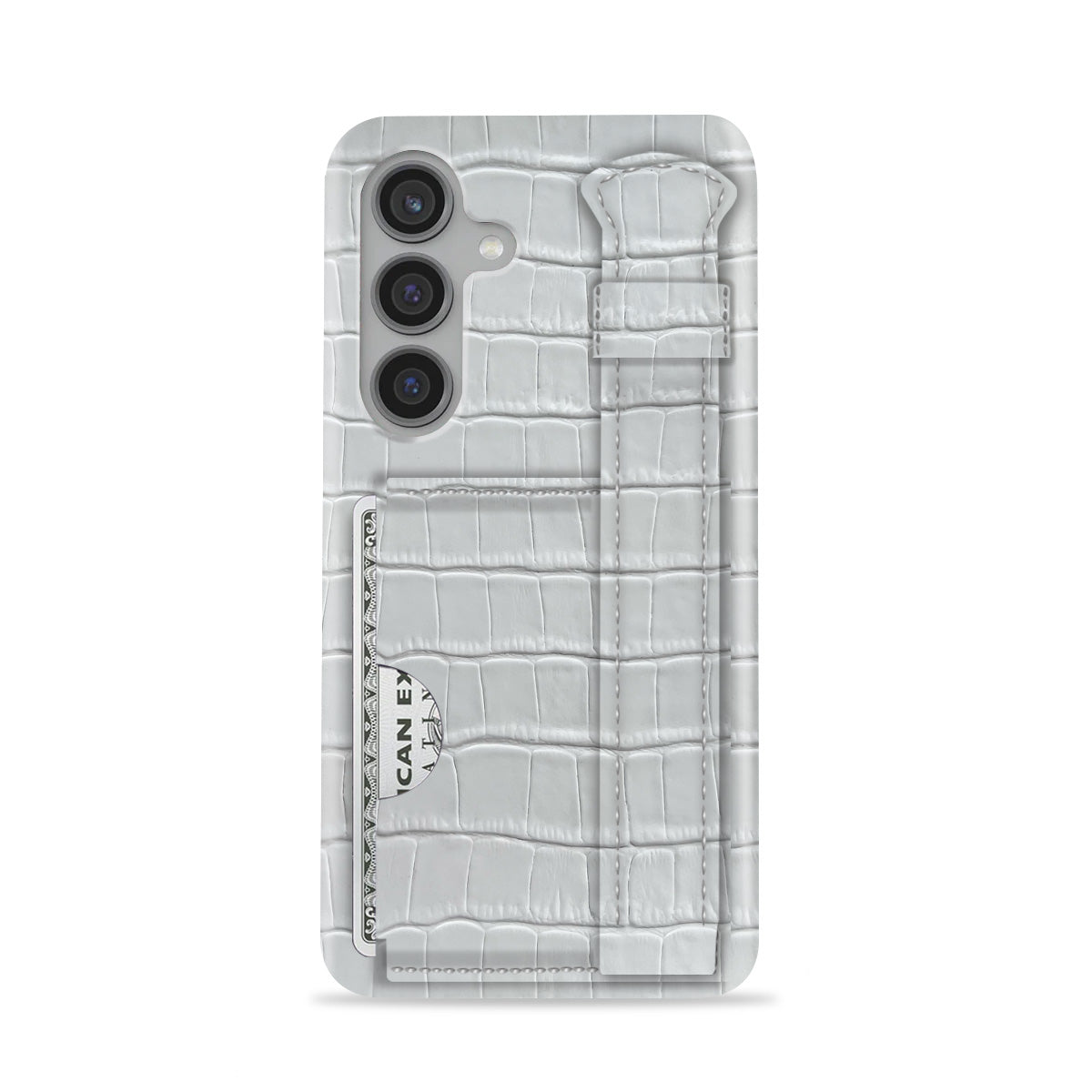 Galaxy S24 Leather Case — Vega Handle Cardholder