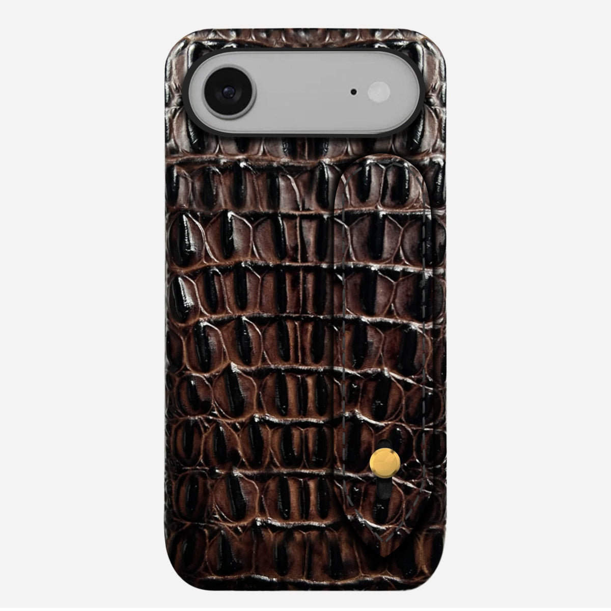 iPhone 17 Air Leather Case — Titan Handle