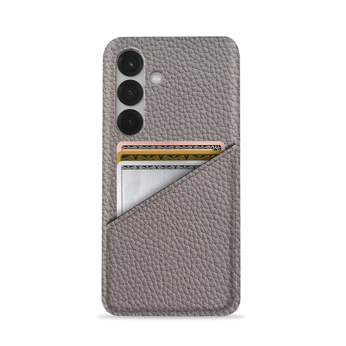 Galaxy S26 Leather Case — Ashe Cardholder