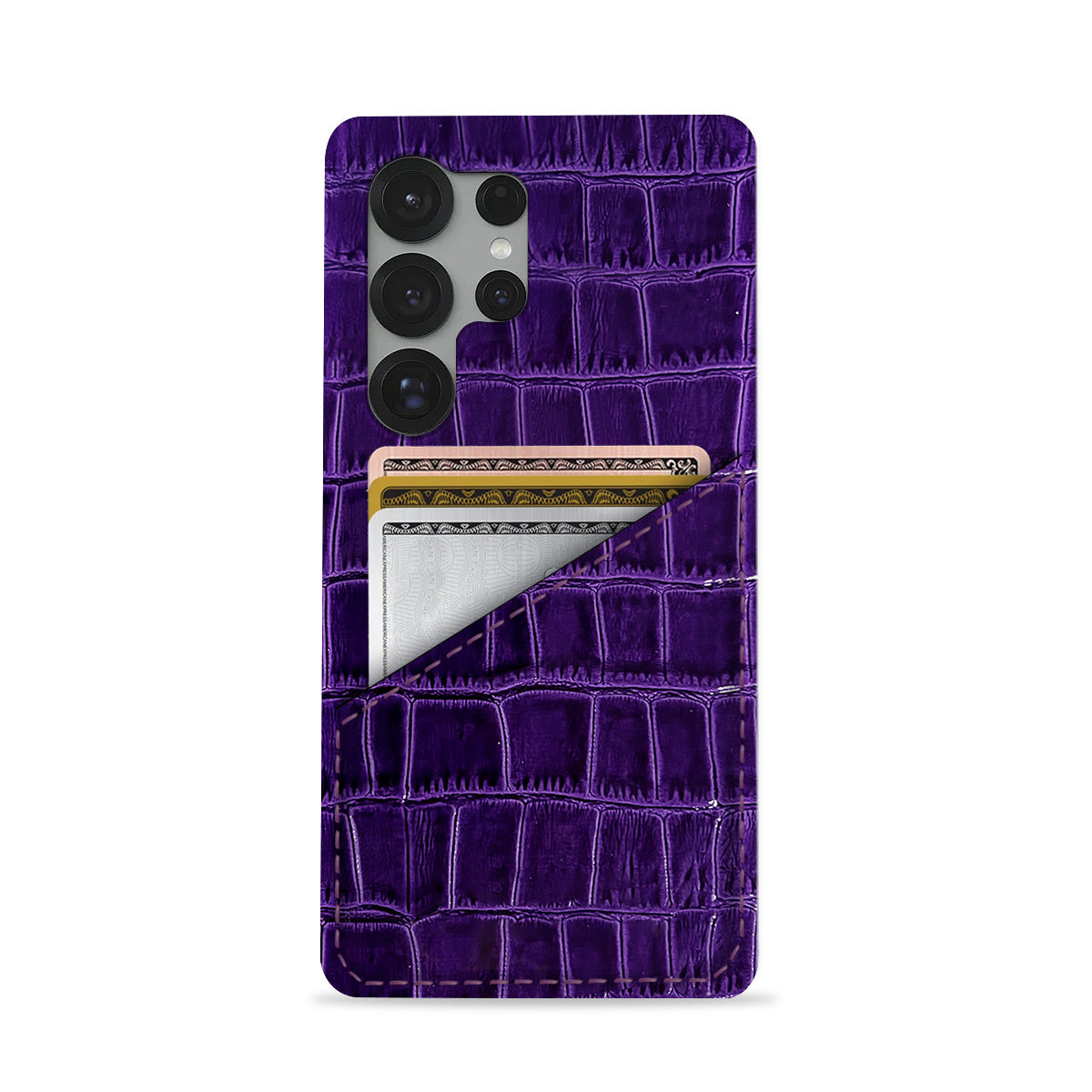 Galaxy S25 Ultra Leather Case — Vega Cardholder